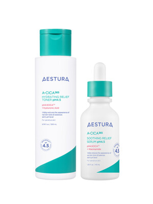 에이시카?365 수분토너 pH4.5 200ml + 흔적진정세럼 pH4.5 40ml