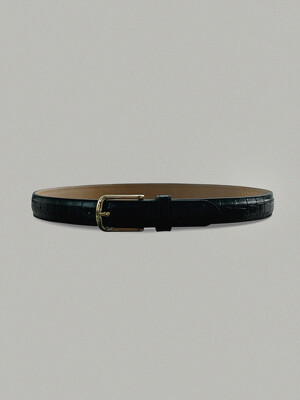 Watt Leather Belt (Black)