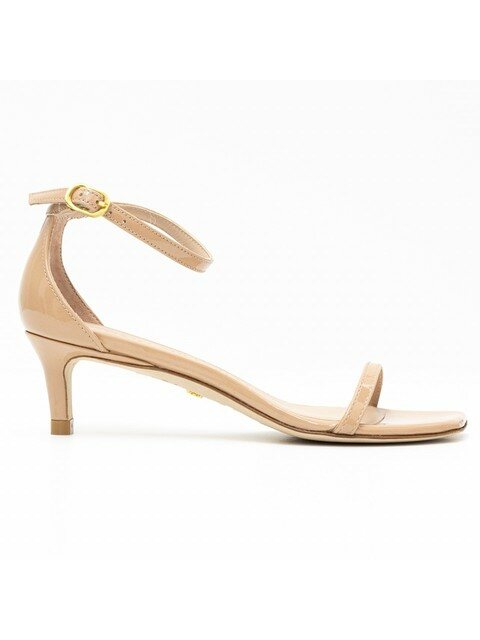 럭셔리슈즈 - 스튜어트 와이츠먼 (Stuart Weitzman ) - 22FW 스튜어트 와이츠먼 NUDISTCURVE 베이지 여성 앵클 스트랩 샌들 힐 NUDISTCURVE50SANDAPATAJM
