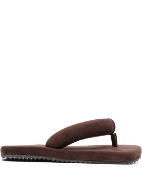 럭셔리슈즈 - 유메유메 (YUME YUME) - 22FW 유메유메 플립플랍 PF0023 CHOCOLATE