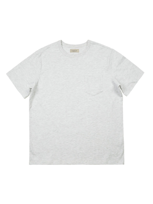 Essential Comfort Poket T-Shirts (White Melange)