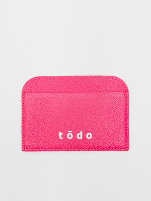 23SS Signature Cardholder Hotpink