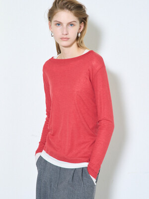 Layering T-shirts - Red