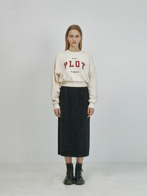 티셔츠 - 줄리아페페 (JULIAPEPE) - 23FW Mini Plot MTM_CREAM