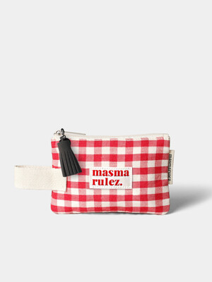 Mini strap pouch _ 스프링 미니 레드