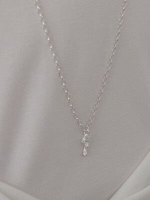 From the Plant Necklace_Silver