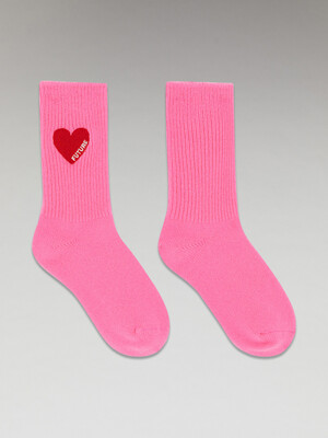 Heart socks Pink