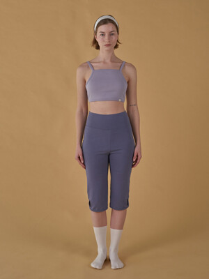 Cut-out Mid-length Pants - Serenity