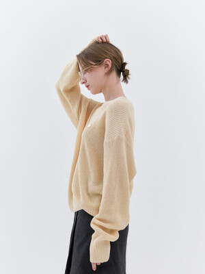 Colleen Round Neck Sweater (Butter)