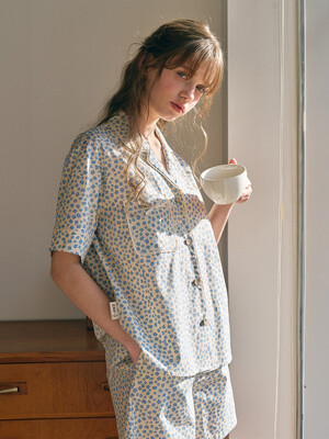 메티 반팔 여성페어 크림 (40수)