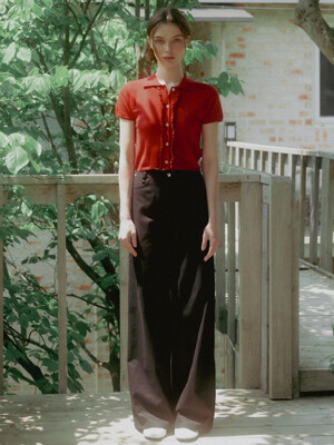 COTTON TROUSERS_TT4S407BK