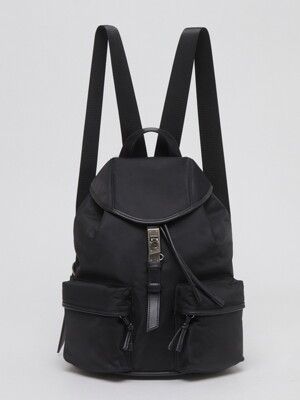 Clip rucksack(Nylon black)