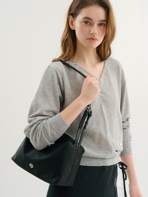 Serenity Square Bag_Nylon Black