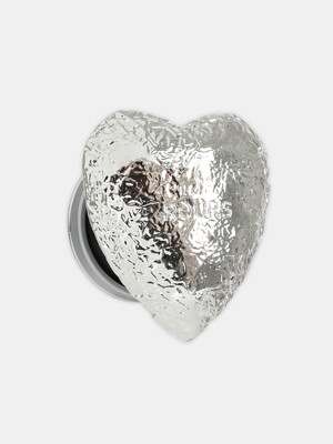 HEART SCRUNCH RTOK (SILVER)
