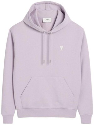 25SS 아미 후드 티셔츠 HSW260730504 LILAC DOM