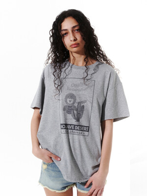 CALIFORNIA KAA T-SHIRT_melange grey