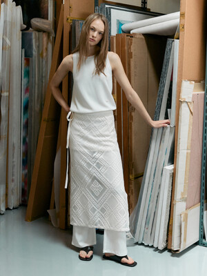 Layered Wrap Skirt VC2573SK302M