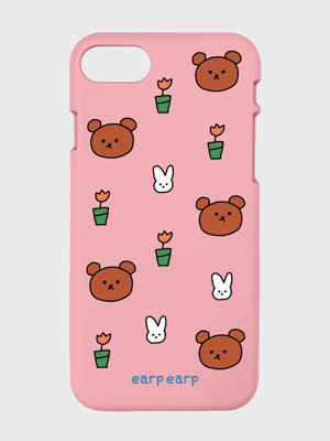 Bear and rabbit-pink(color jelly)