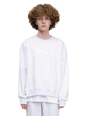 OVERFIT SWEATSHIRT_[GRAY]