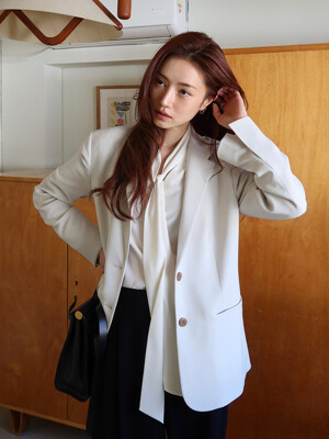 [Drama Signature] Two-button Tailored Blazer_4color