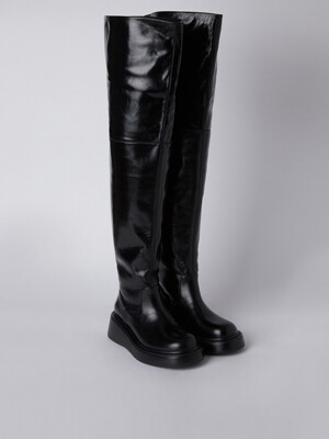 Wide-fit thigh high boots(black)_DG3BW22504BLK