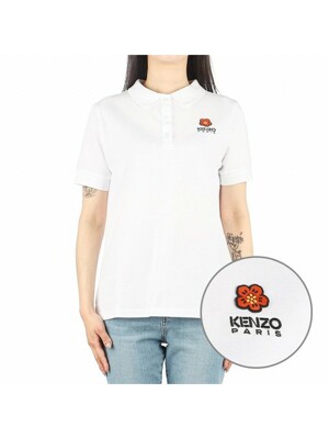 23SS (2TS705 4PU 01) 여성 CREST 로고 폴로 반팔 티셔츠