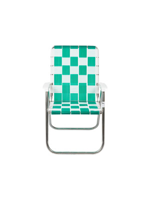 [Lawn Chair USA] 론체어 클래식 Green & White 체커보드 DUW3725