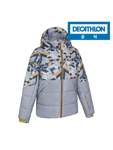 스윔웨어 - 데카트론 (DECATHLON) - [데카트론] 웨지 150 웜 어린이 방한 방수 스키 패딩 자켓