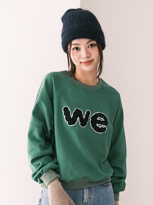 Boucle sweatshirt_green