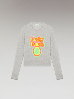 Lucky Future Lightweight Crewneck Sweater Gray