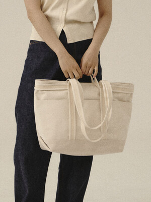 CANVAS TOTE BAG (cream)