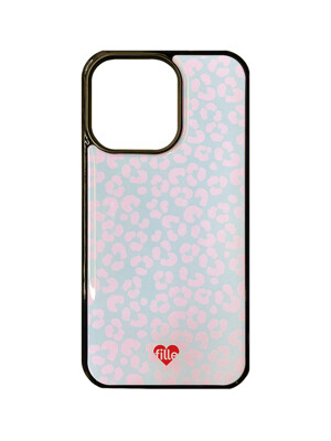 에폭시 Flower iPhone Case - Sky & Baby Pink