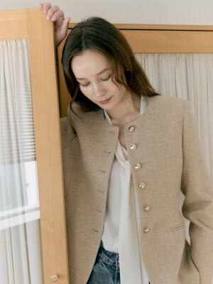 Amelia Hourglass Wool Jacket_2color