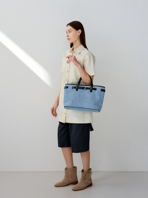 Tov belt bag / denim leather