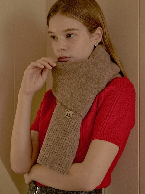 라주 [선물포장] Budle Knit Muffler_15 Color