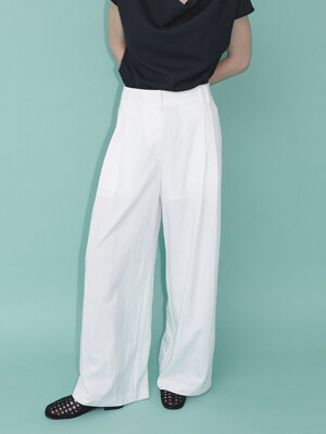 [기장선택] Wide Two-tuck Pants SW5XL754_3color