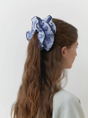 Carry Barrette Mini Pattern Scrunch