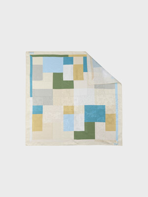 Small Silk Scarf - Ivory