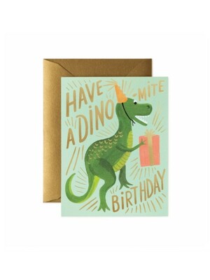 Dino-mite Birthday Card 생일 카드