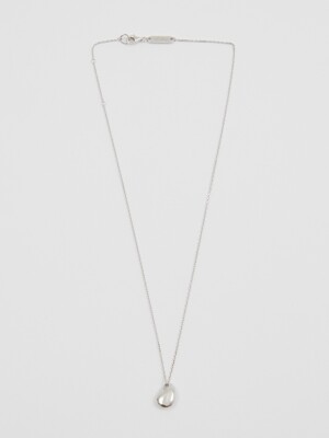 Tear `drop` Necklace_Silver