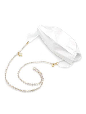 Layla Pearl Mask Chain / Necklace