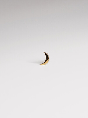 Lunaire earring, dark moon