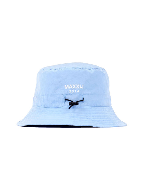 모자 - 막시제이 (MAXXIJ) - Sky Blue Logo Printed E-string Hat