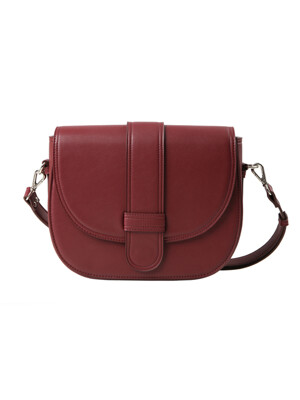 Proper saddle bag | Burgundy