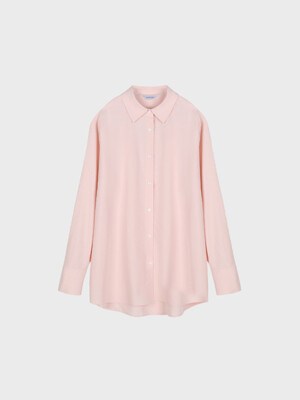 SIGNATURE OVER FIT SHIRT PINK