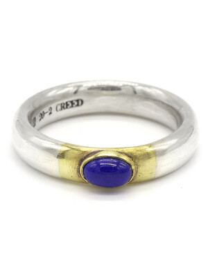 marriage bend ring (blue)