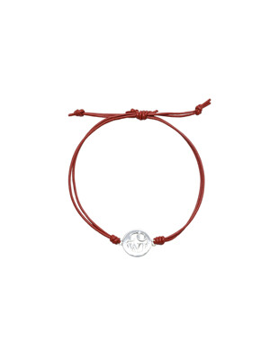 LOWL pendant red bracelet