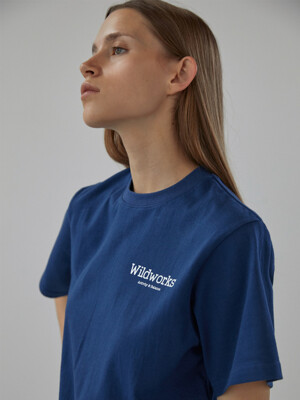 WILDWORKS Logo T-SHIRT_Navy