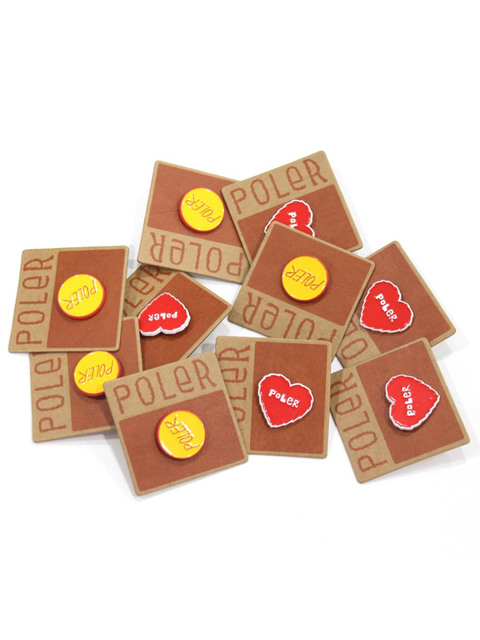 백액세서리 - 폴러스터프 (POLERSTUFF) - POLER ENAMEL PIN BADGE