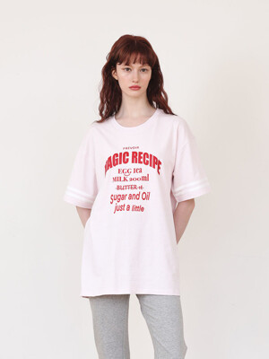 recipe t-shirt [light pink]